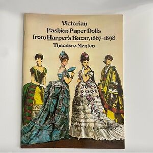 Victorian Fashion Paper Dolls Book